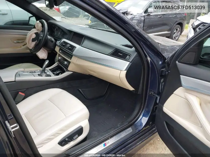 2015 BMW 528I VIN: WBA5A5C57FD513039 Lot: 42262592