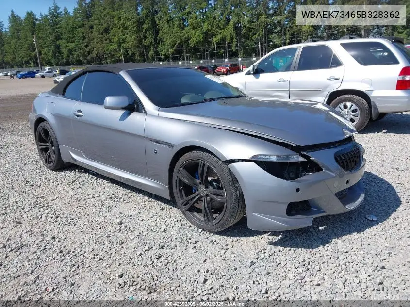 2005 BMW 645Ci VIN: WBAEK73465B328362 Lot: 42392309