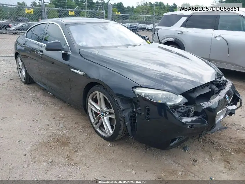 2013 BMW 650I Gran Coupe VIN: WBA6B2C57DDG66861 Lot: 42635825