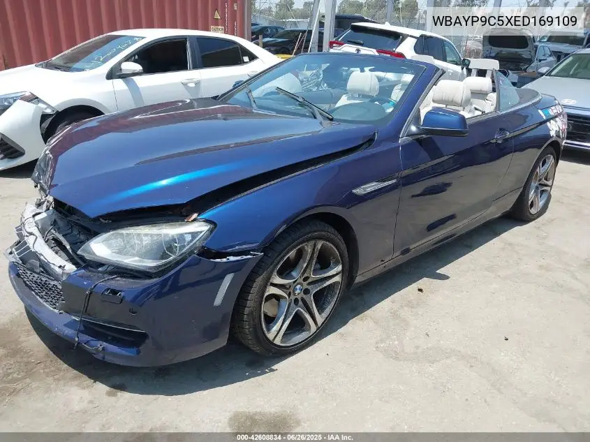 2014 BMW 650I VIN: WBAYP9C5XED169109 Lot: 42608834