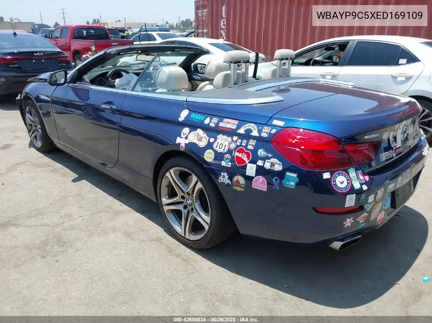 2014 BMW 650I VIN: WBAYP9C5XED169109 Lot: 42608834