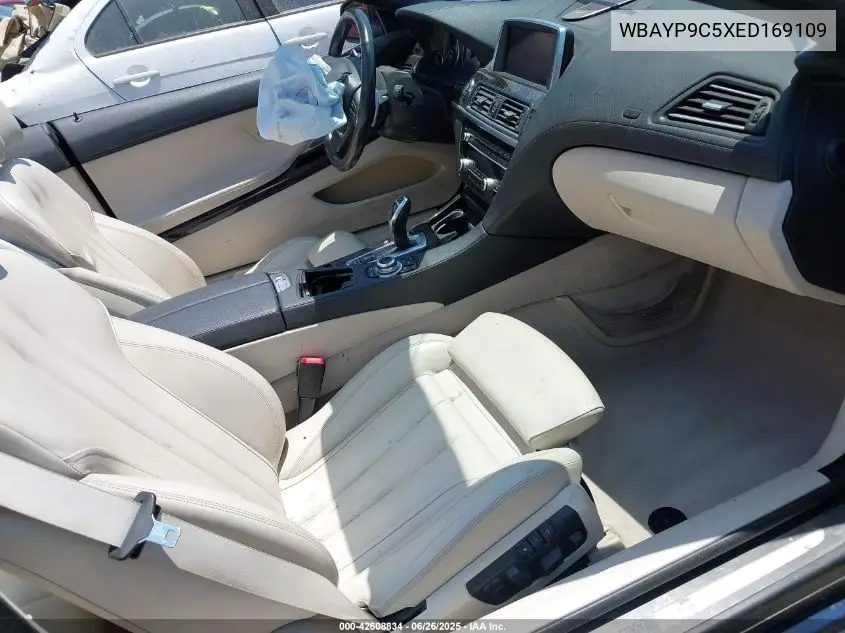 2014 BMW 650I VIN: WBAYP9C5XED169109 Lot: 42608834
