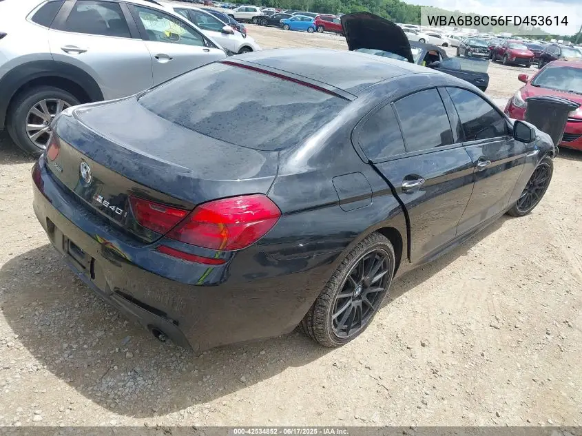 2015 BMW 640I Gran Coupe xDrive VIN: WBA6B8C56FD453614 Lot: 42534852