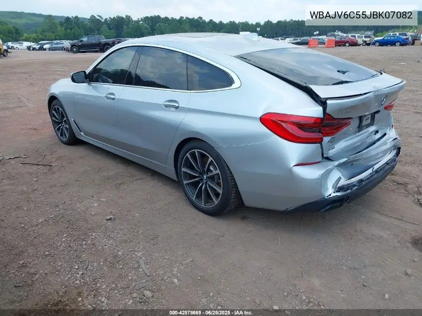 2018 BMW 640I Gran Turismo xDrive VIN: WBAJV6C55JBK07082 Lot: 42578669