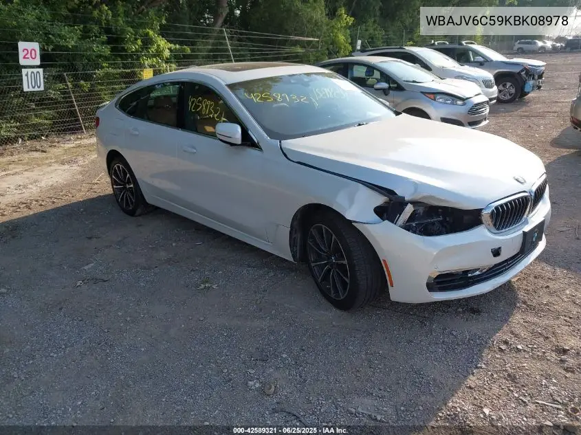 2019 BMW 640I Gran Turismo xDrive VIN: WBAJV6C59KBK08978 Lot: 42589321