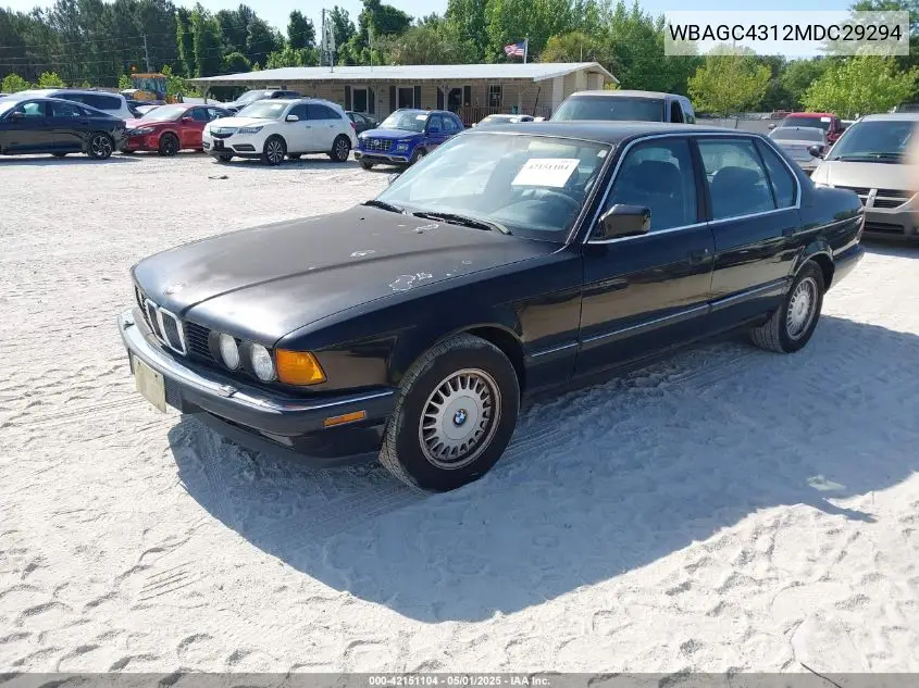 1991 BMW 735 Il VIN: WBAGC4312MDC29294 Lot: 42151104