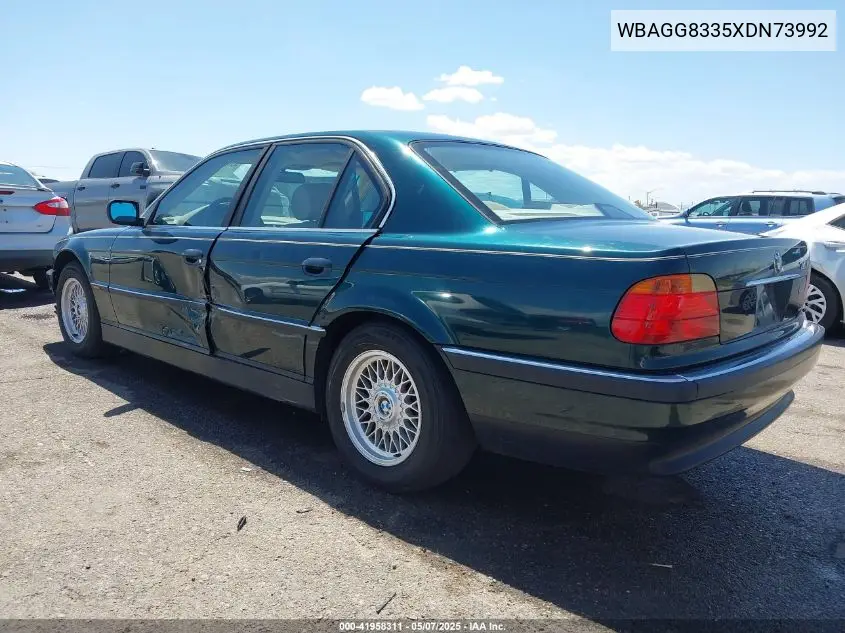 1999 BMW 740Ia VIN: WBAGG8335XDN73992 Lot: 41958311