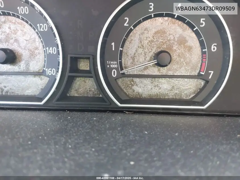 2003 BMW 745Li VIN: WBAGN63473DR09509 Lot: 42061188