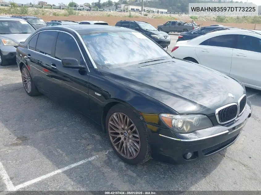 2007 BMW 750Li VIN: WBAHN83597DT73225 Lot: 42157434