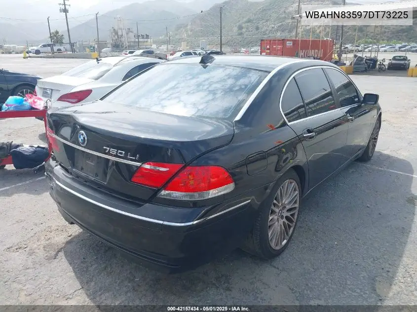 2007 BMW 750Li VIN: WBAHN83597DT73225 Lot: 42157434