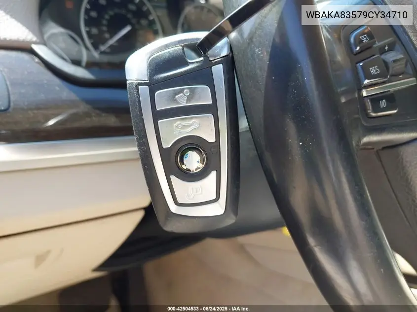2009 BMW 750I VIN: WBAKA83579CY34710 Lot: 42504533