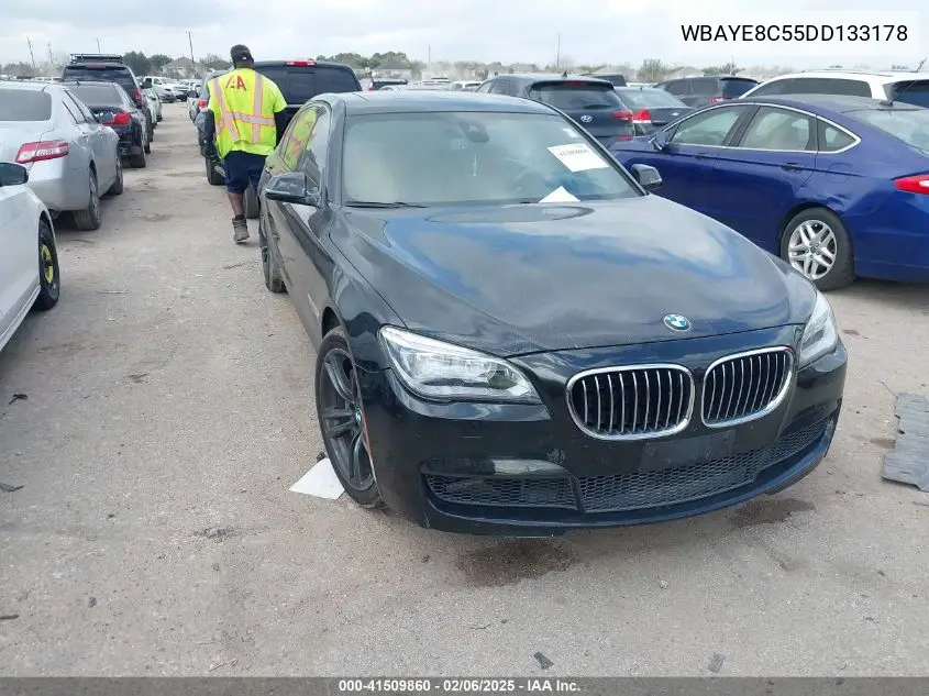 2013 BMW 750Li VIN: WBAYE8C55DD133178 Lot: 41509860