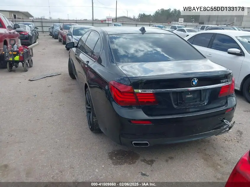 2013 BMW 750Li VIN: WBAYE8C55DD133178 Lot: 41509860