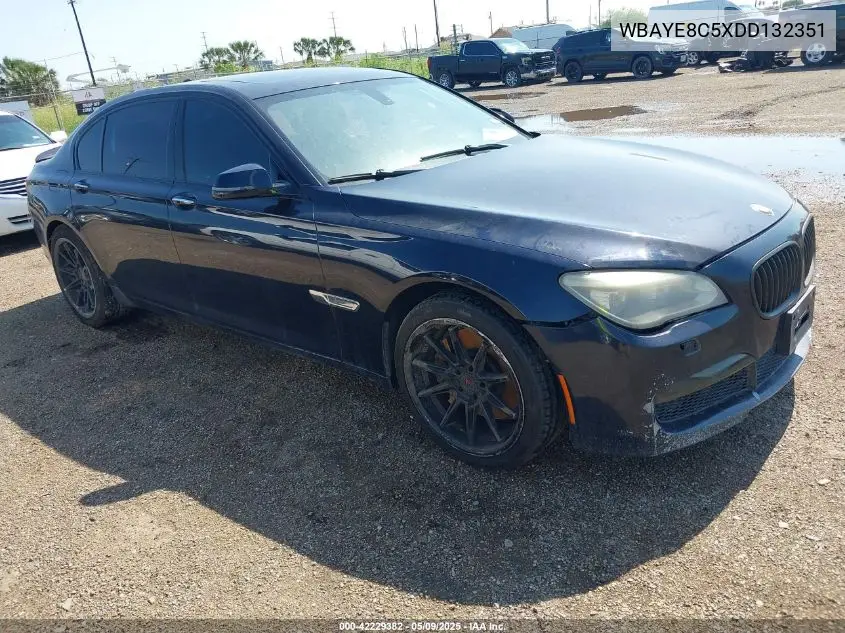 2013 BMW 750Li VIN: WBAYE8C5XDD132351 Lot: 42229382