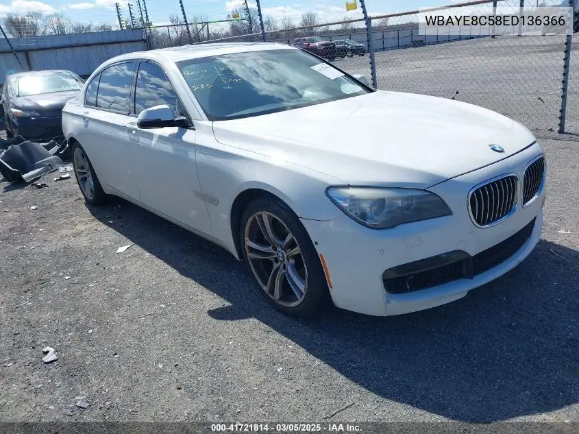 2014 BMW Alpina B7 VIN: WBAYE8C58ED136366 Lot: 41721814