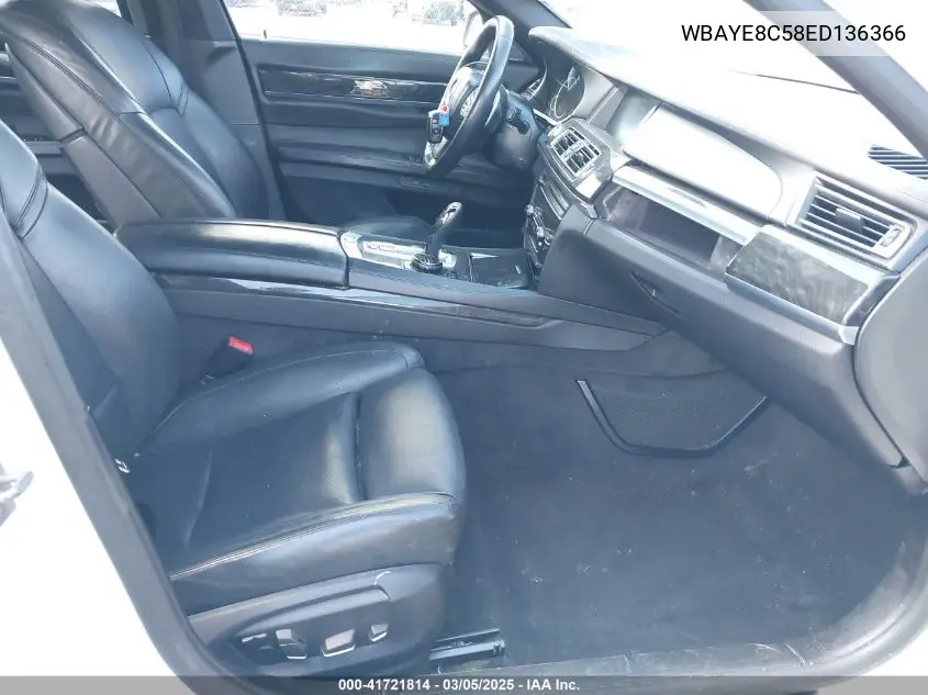 2014 BMW Alpina B7 VIN: WBAYE8C58ED136366 Lot: 41721814