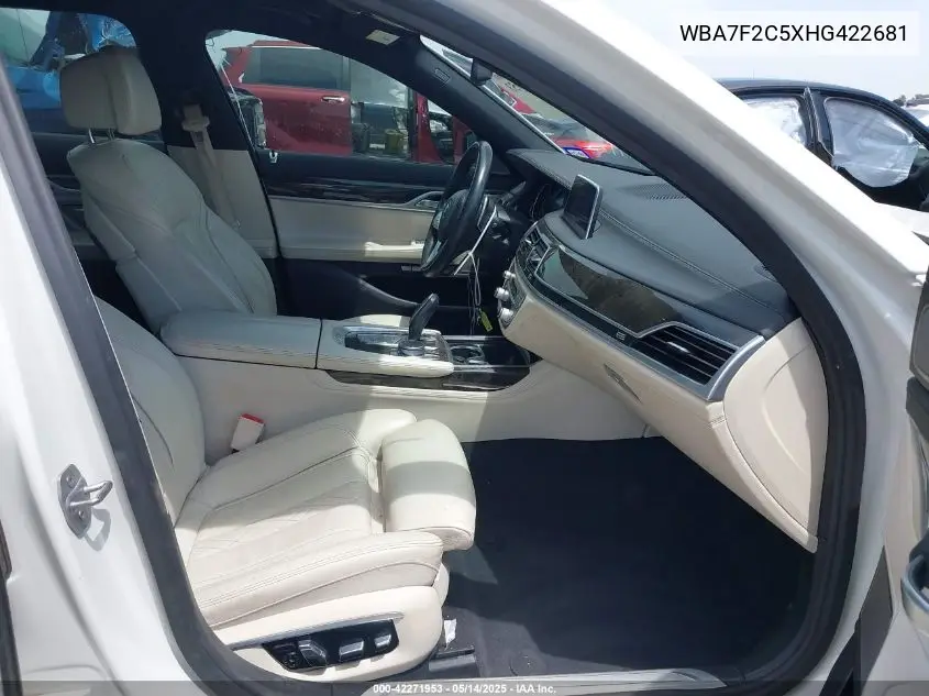 2017 BMW Alpina B7 xDrive VIN: WBA7F2C5XHG422681 Lot: 42271953