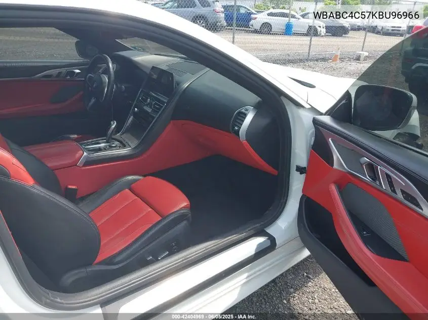 2019 BMW M850I xDrive VIN: WBABC4C57KBU96966 Lot: 42404969