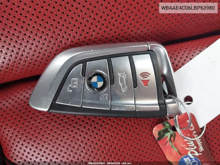 2020 BMW 840I xDrive VIN: WBAAE4C06LBP63980 Lot: 42418351