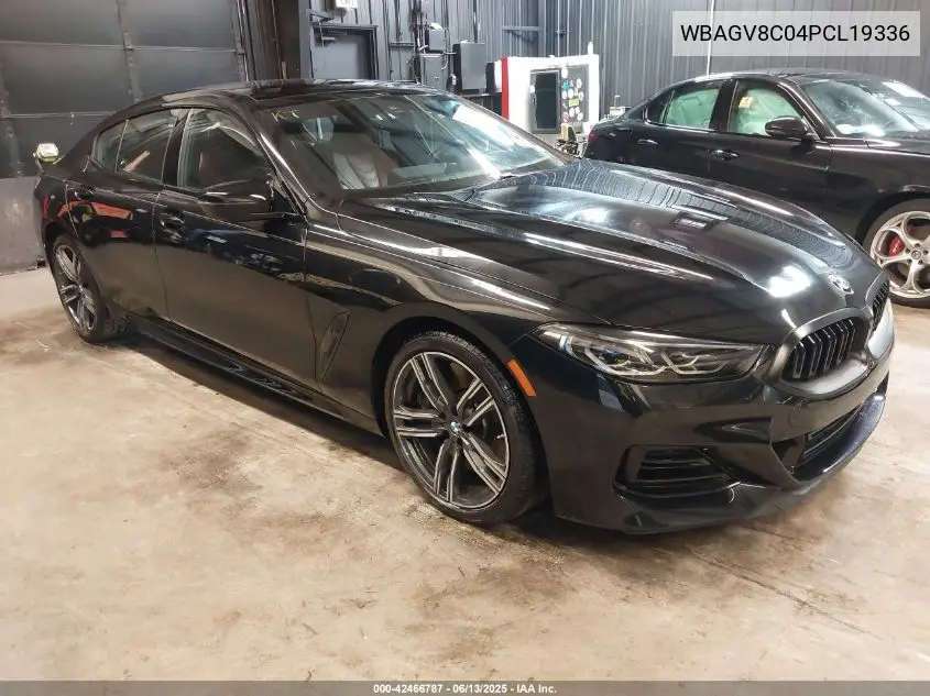 2023 BMW M850I Gtan Coupe xDrive VIN: WBAGV8C04PCL19336 Lot: 42466787