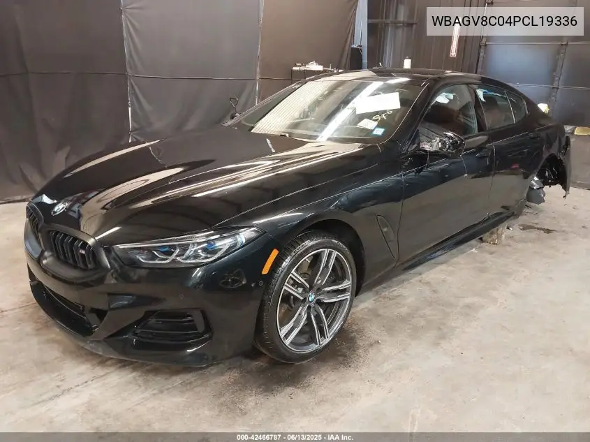 2023 BMW M850I Gtan Coupe xDrive VIN: WBAGV8C04PCL19336 Lot: 42466787