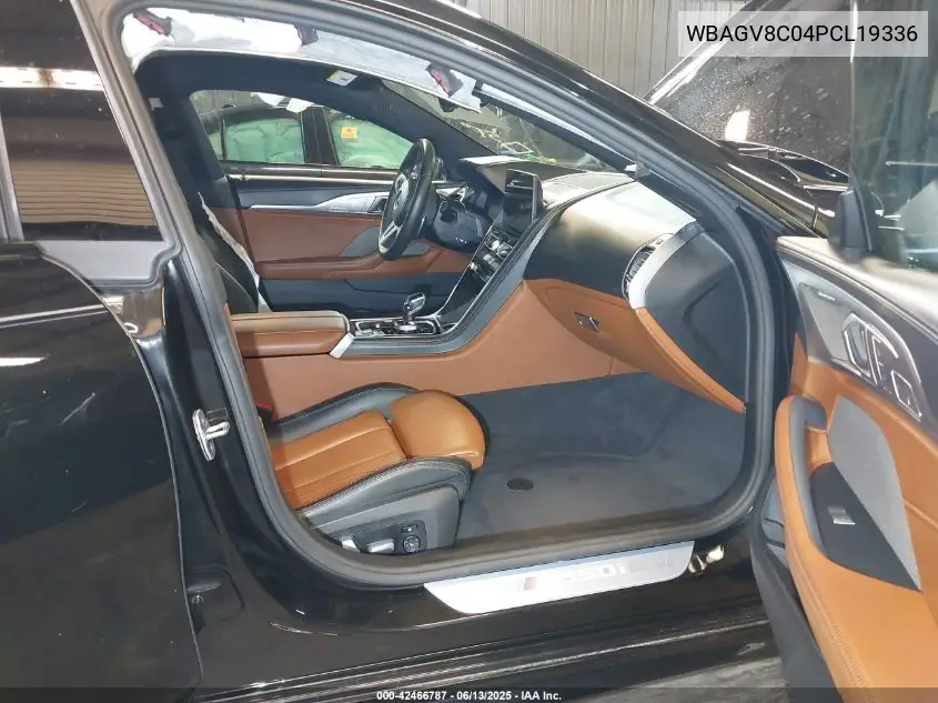 2023 BMW M850I Gtan Coupe xDrive VIN: WBAGV8C04PCL19336 Lot: 42466787