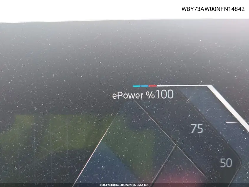 2022 BMW I4 Edrive40 VIN: WBY73AW00NFN14842 Lot: 42313404