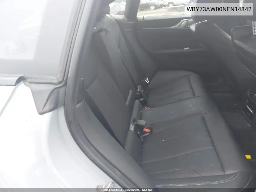 2022 BMW I4 Edrive40 VIN: WBY73AW00NFN14842 Lot: 42313404