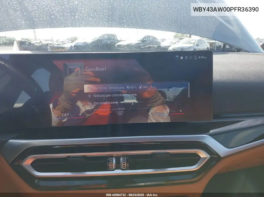2023 BMW I4 Edrive35 VIN: WBY43AW00PFR36390 Lot: 42564732