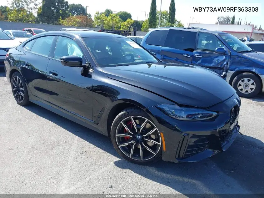 2024 BMW I4 Edrive40 VIN: WBY73AW09RFS63308 Lot: 42511590