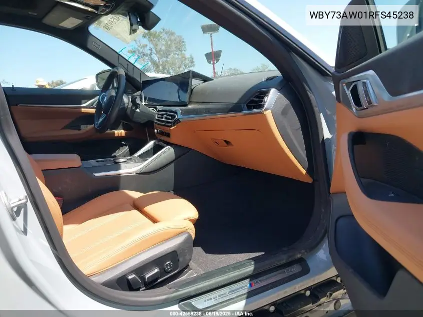 2024 BMW I4 Edrive40 VIN: WBY73AW01RFS45238 Lot: 42559238