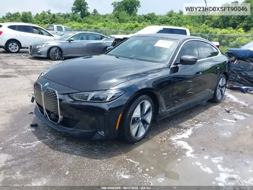 2025 BMW I4 Edrive40 VIN: WBY23HD0XSFT90046 Lot: 42462205