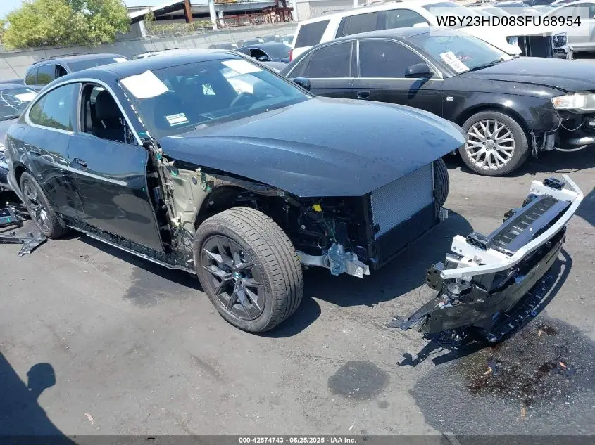 2025 BMW I4 Edrive40 VIN: WBY23HD08SFU68954 Lot: 42574743