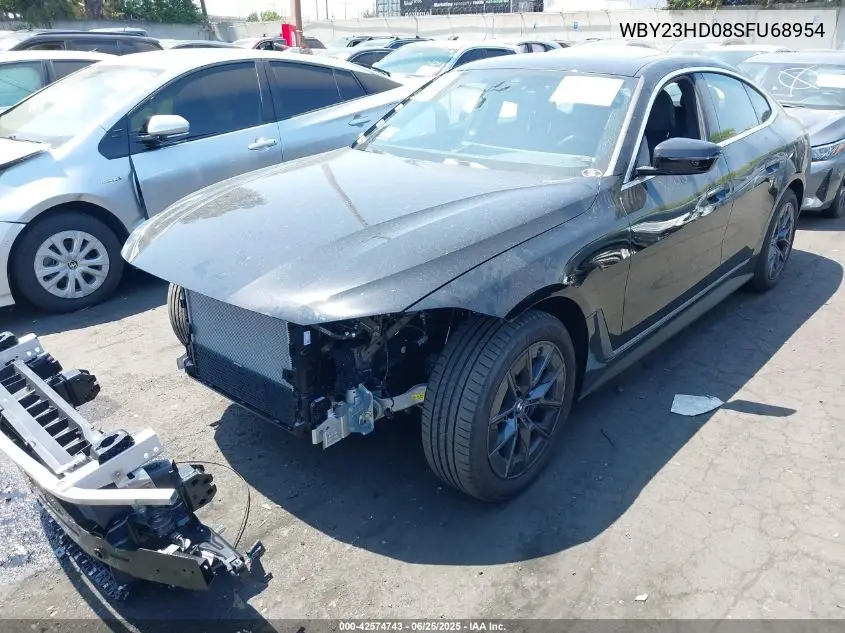 2025 BMW I4 Edrive40 VIN: WBY23HD08SFU68954 Lot: 42574743