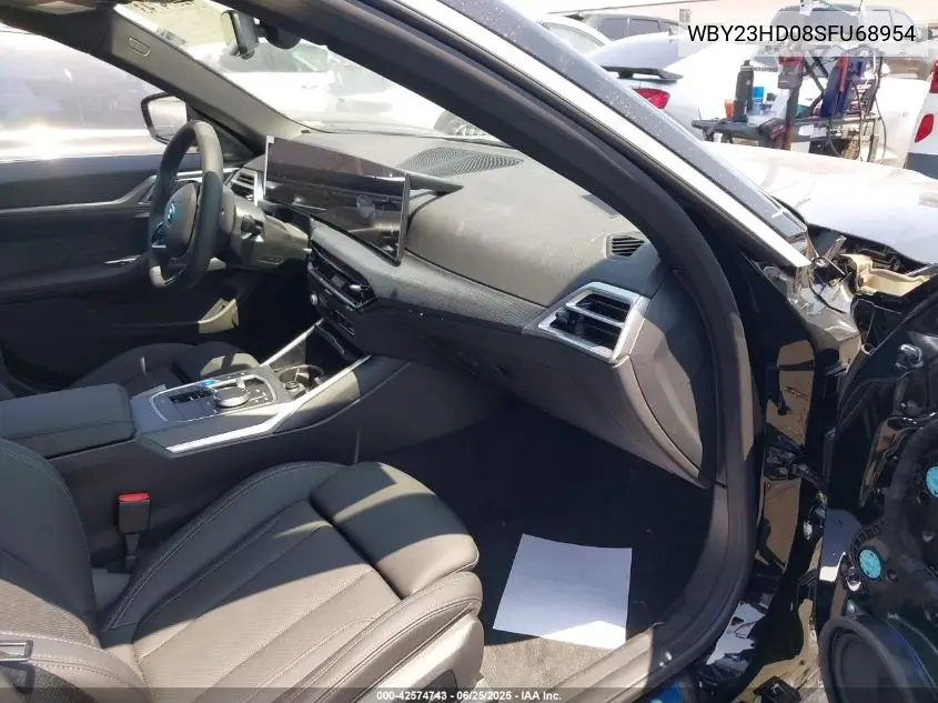 2025 BMW I4 Edrive40 VIN: WBY23HD08SFU68954 Lot: 42574743