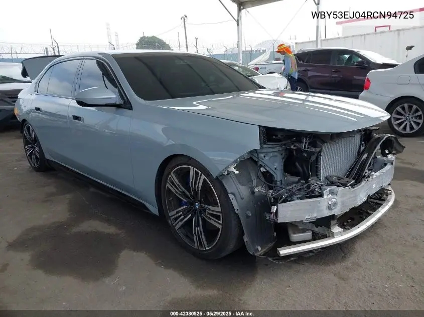 2024 BMW I7 xDrive60 VIN: WBY53EJ04RCN94725 Lot: 42380525