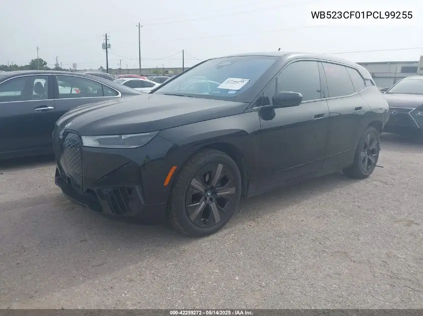 2023 BMW Ix xDrive50 VIN: WB523CF01PCL99255 Lot: 42259272