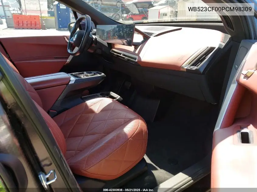 2023 BMW Ix xDrive50 VIN: WB523CF00PCM98309 Lot: 42303936