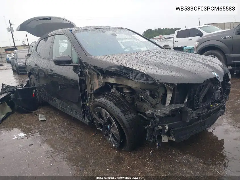 2023 BMW Ix M60 VIN: WB533CF03PCM65583 Lot: 42463564