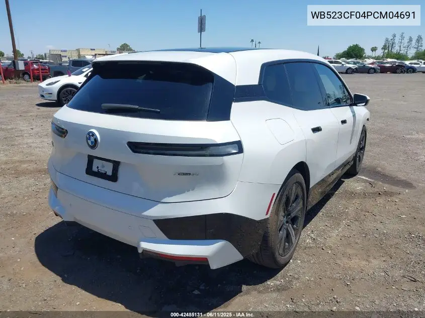 2023 BMW Ix xDrive50 VIN: WB523CF04PCM04691 Lot: 42485131