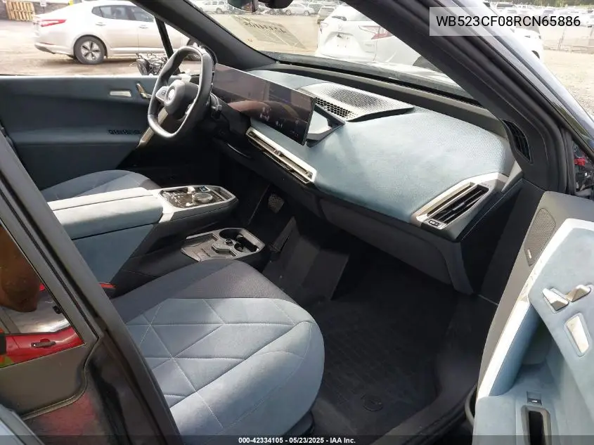 2024 BMW Ix xDrive50 VIN: WB523CF08RCN65886 Lot: 42334105