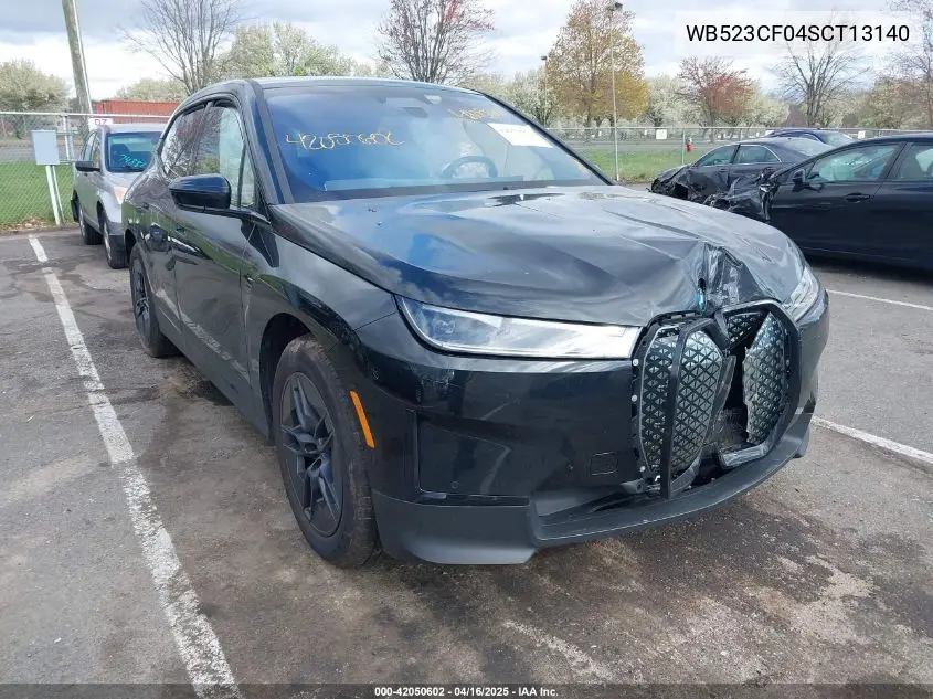 2025 BMW Ix xDrive50 VIN: WB523CF04SCT13140 Lot: 42050602