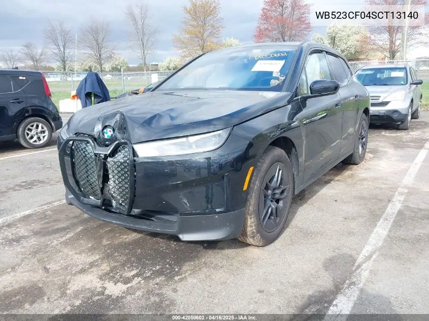 2025 BMW Ix xDrive50 VIN: WB523CF04SCT13140 Lot: 42050602