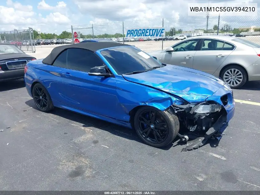 2016 BMW M235I VIN: WBA1M1C55GV394210 Lot: 42487713