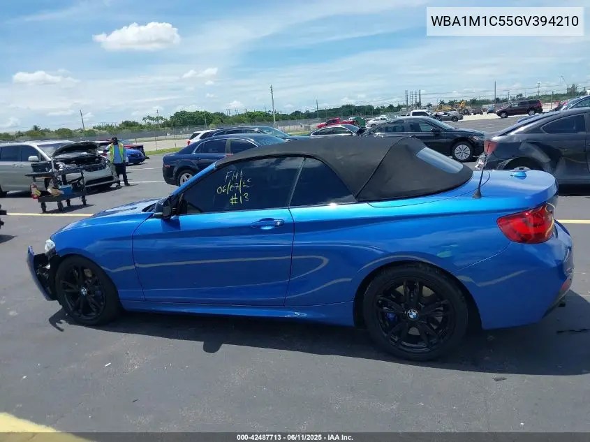 2016 BMW M235I VIN: WBA1M1C55GV394210 Lot: 42487713
