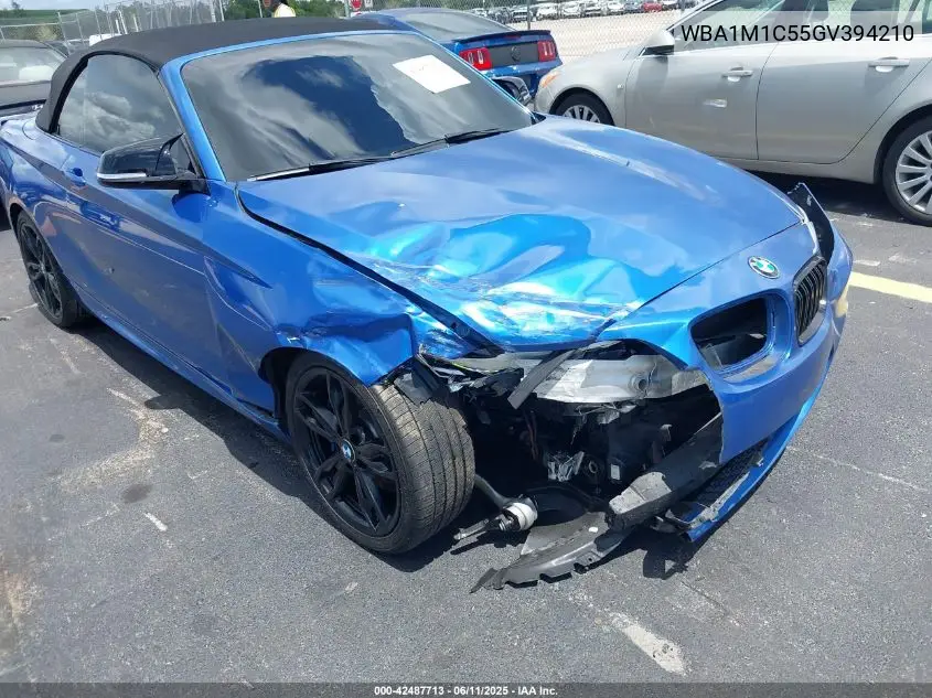 2016 BMW M235I VIN: WBA1M1C55GV394210 Lot: 42487713