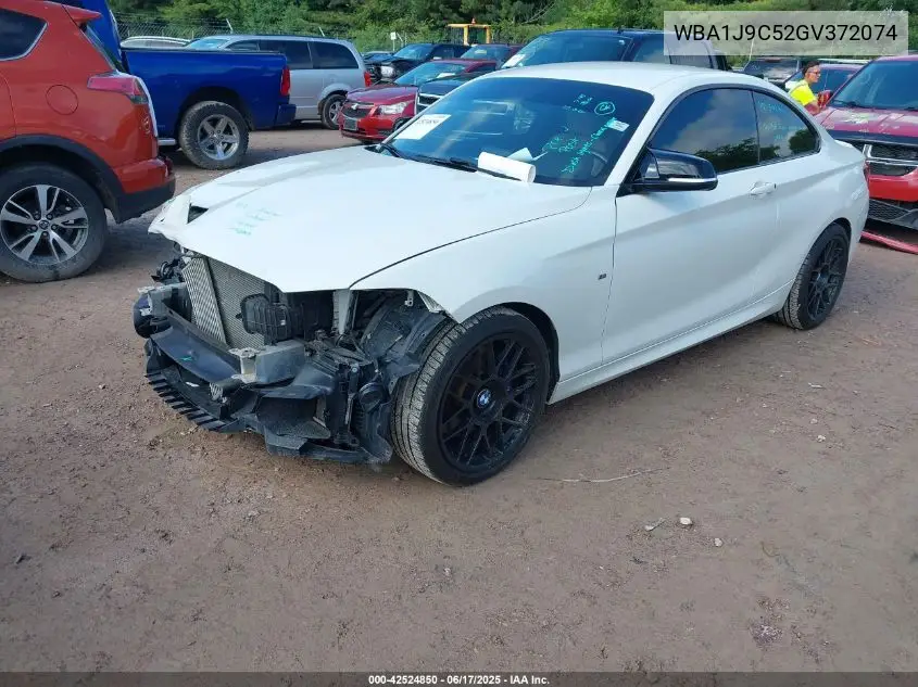 2016 BMW M235I xDrive VIN: WBA1J9C52GV372074 Lot: 42524850
