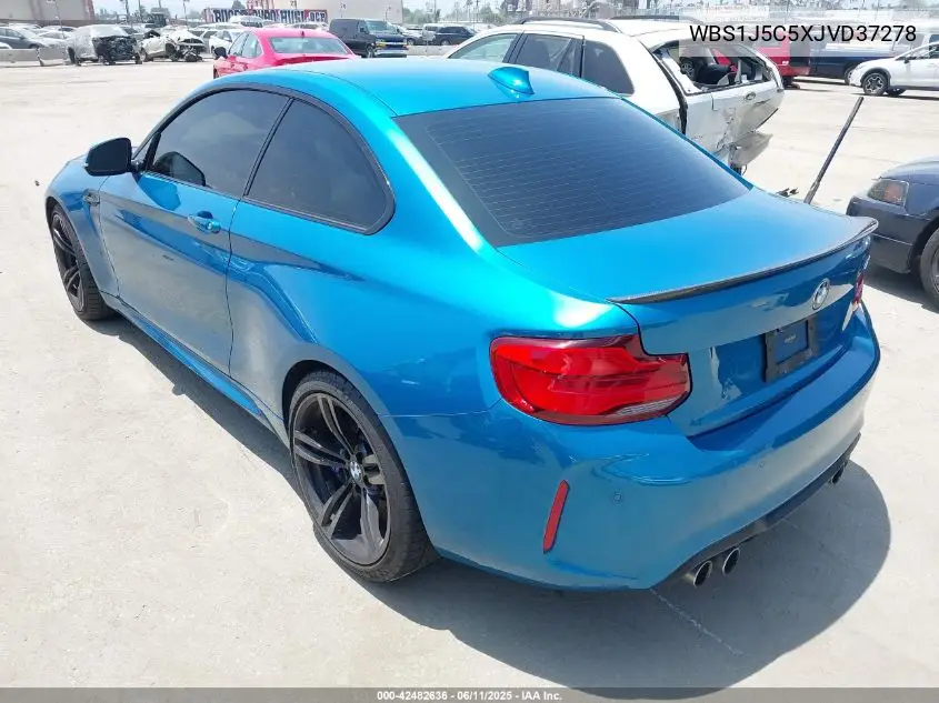 2018 BMW M2 VIN: WBS1J5C5XJVD37278 Lot: 42482636