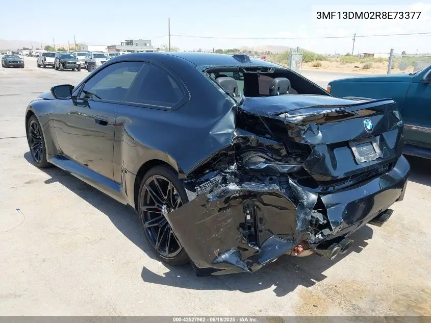 2024 BMW M2 VIN: 3MF13DM02R8E73377 Lot: 42527962
