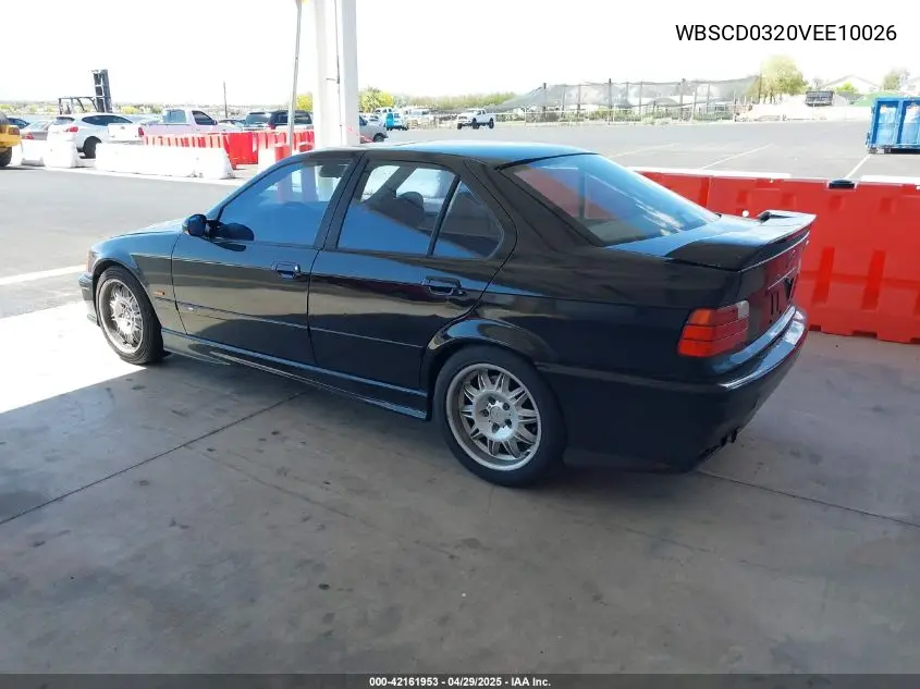 1997 BMW M3 VIN: WBSCD0320VEE10026 Lot: 42161953
